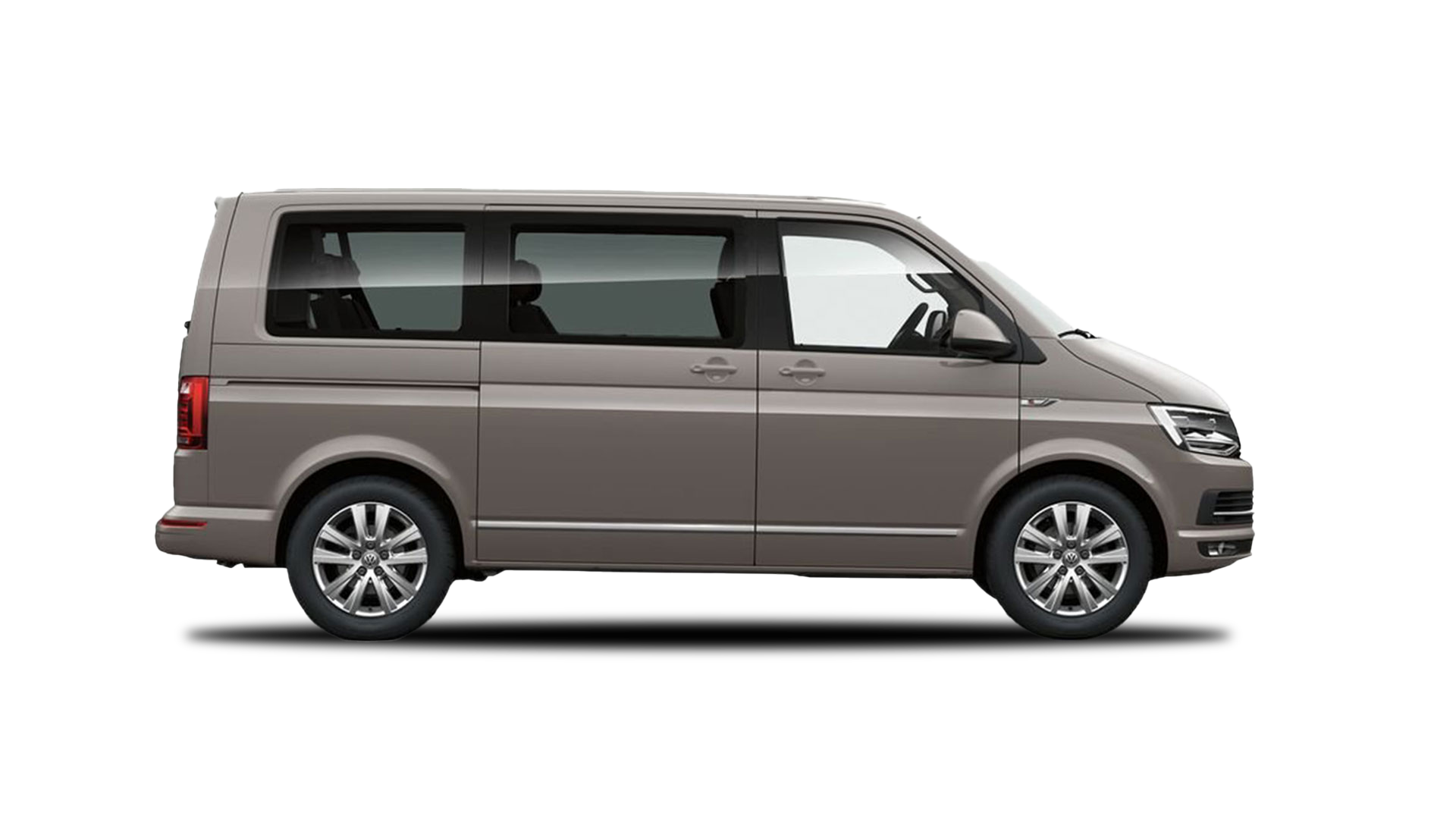 VW Caravelle 9 seater van rental in Iceland