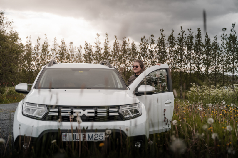 Runner in Iceland